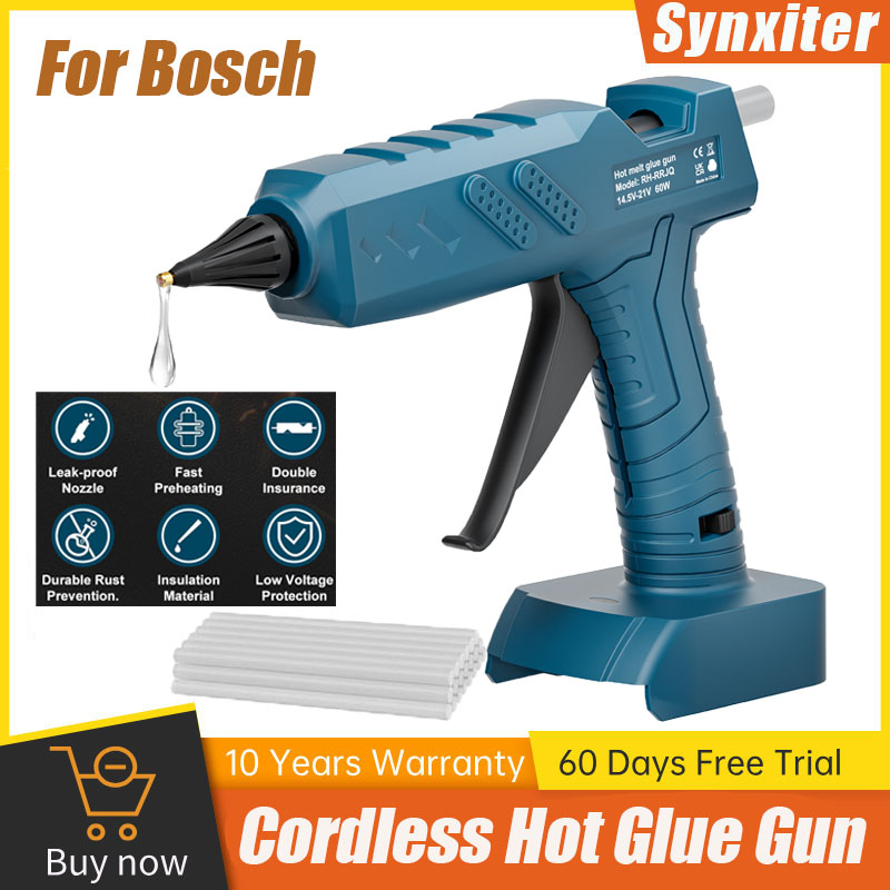 Hot Melt Glue Gun Cordless - Synxiter беспроводной термоклеевой пистолет с 10P