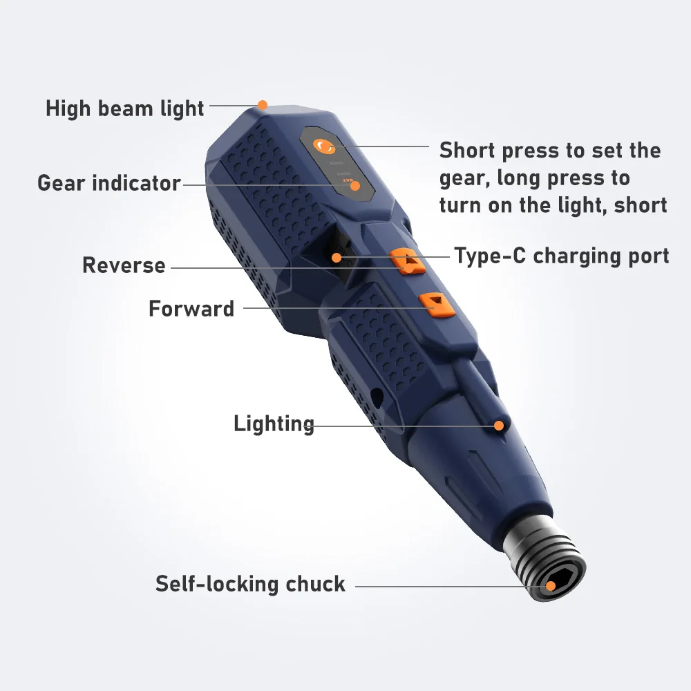 Набор беспроводных электрическ – обзор и цена Electric Screwdriver Rechargeable Usb