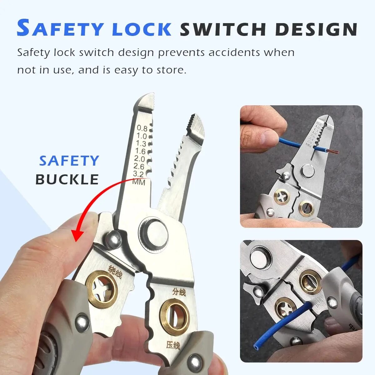 6 в 1, специальные плоскогубцы – обзор и цена Automatic Wire Stripper Cutter