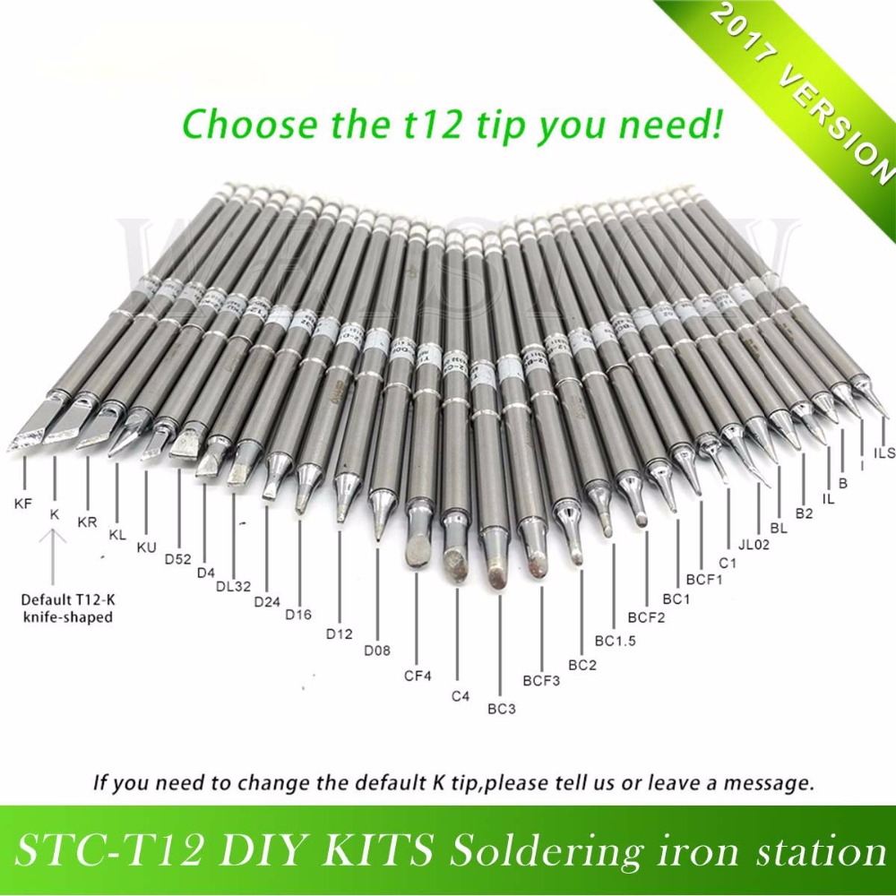 STC-T12 паяльник DIY наборы/ед – обзор и цена Digital Soldering Station T12