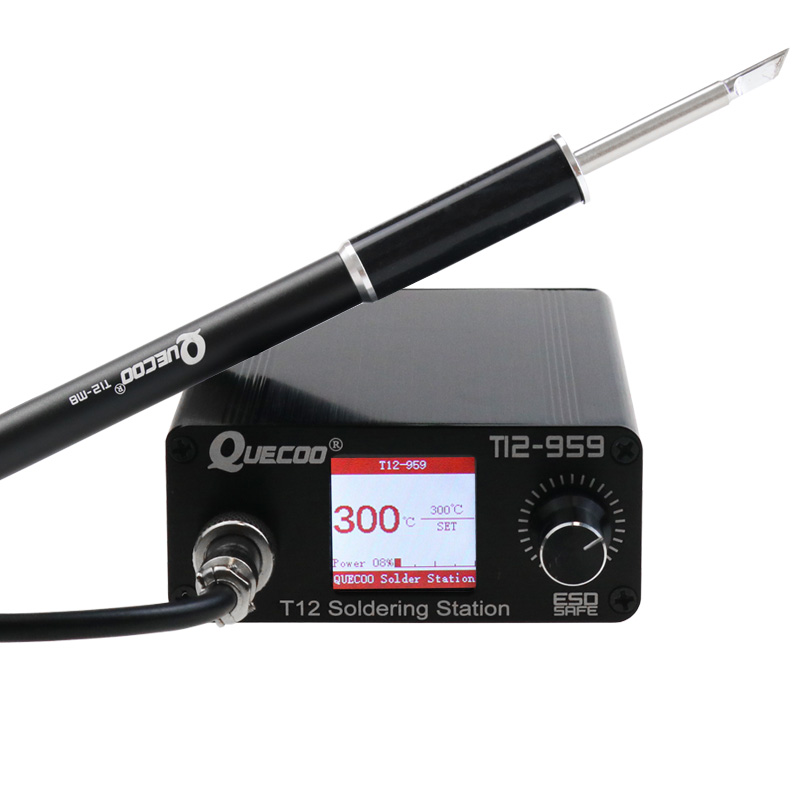 Паяльная станция T12-959 V5.1  – обзор и цена Digital Soldering Station T12