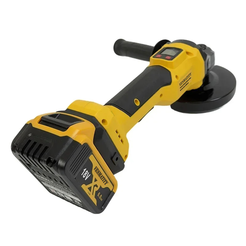 Шлифовальная машина VESMATITY, – обзор и цена Brushless Angle Grinder Battery Powered
