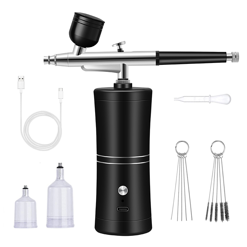 Аэрограф для дизайна ногтей, п – обзор и цена Airbrush Kit With Mini Compressor