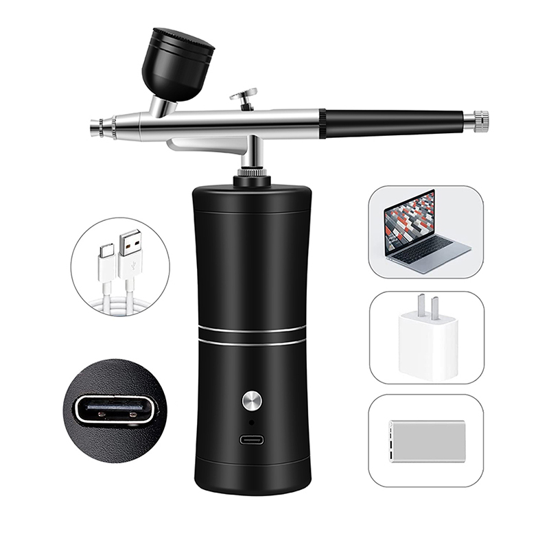 Аэрограф для дизайна ногтей, п – обзор и цена Airbrush Kit With Mini Compressor