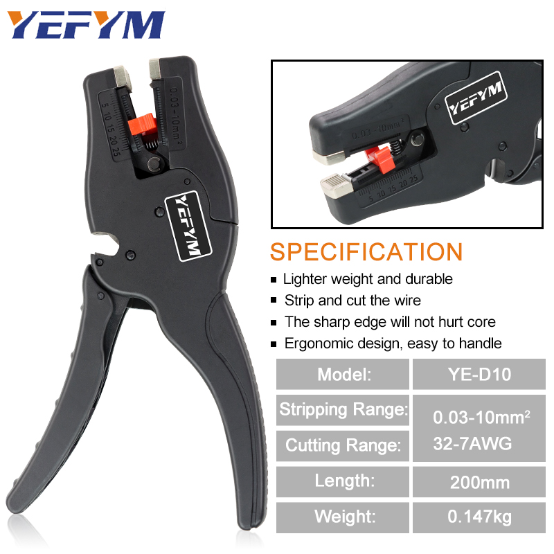 Автоматический инструмент для  – обзор и цена Automatic Wire Stripper Cutter