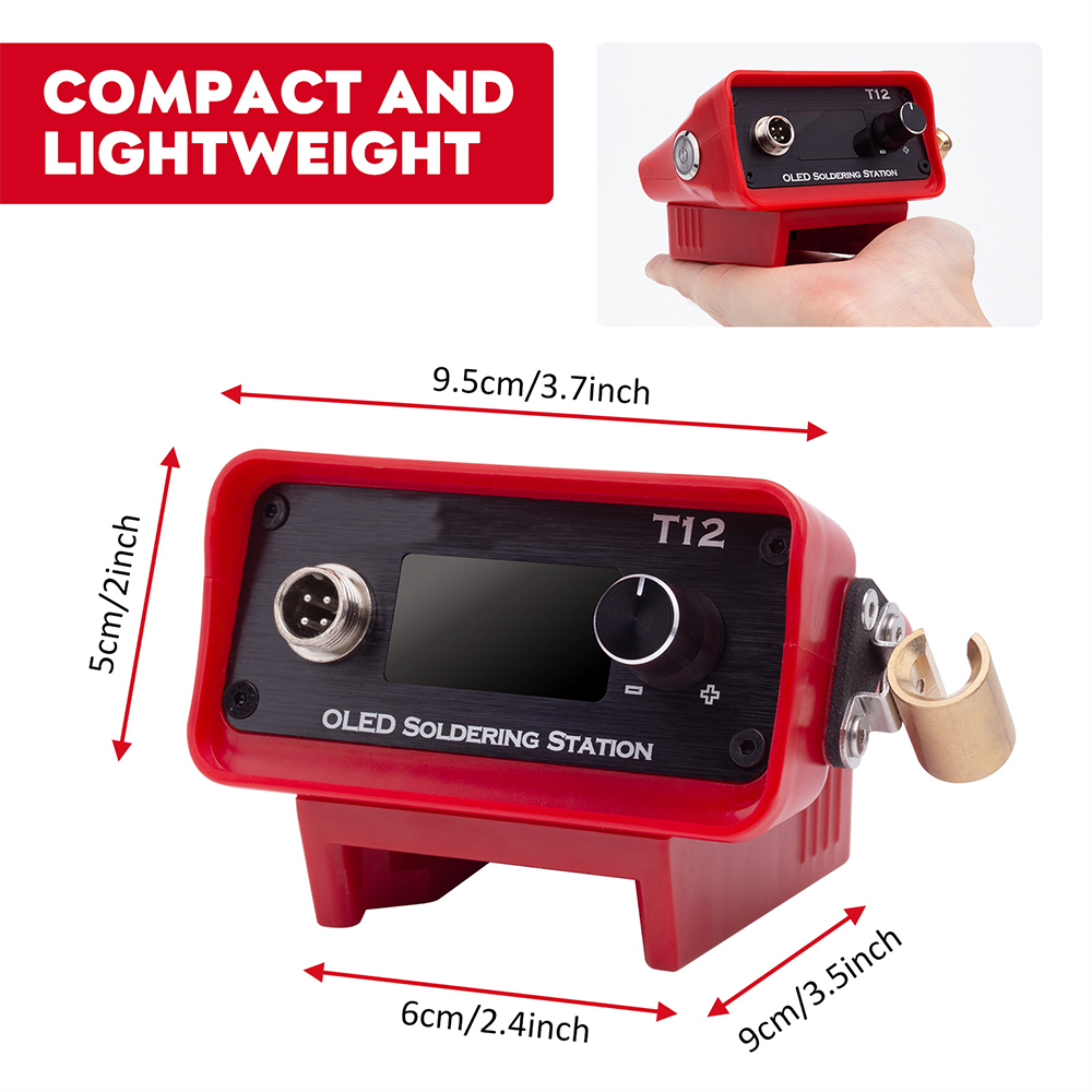 Паяльная станция OLED T12, рег – обзор и цена Digital Soldering Station T12
