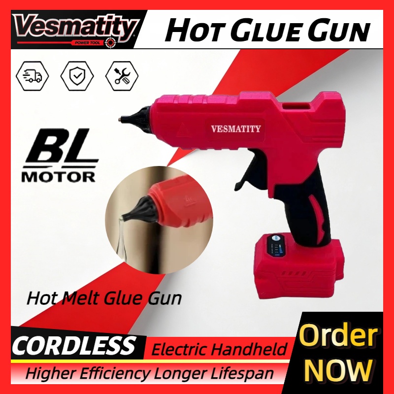 Беспроводной электрический кле – обзор и цена Hot Melt Glue Gun Cordless