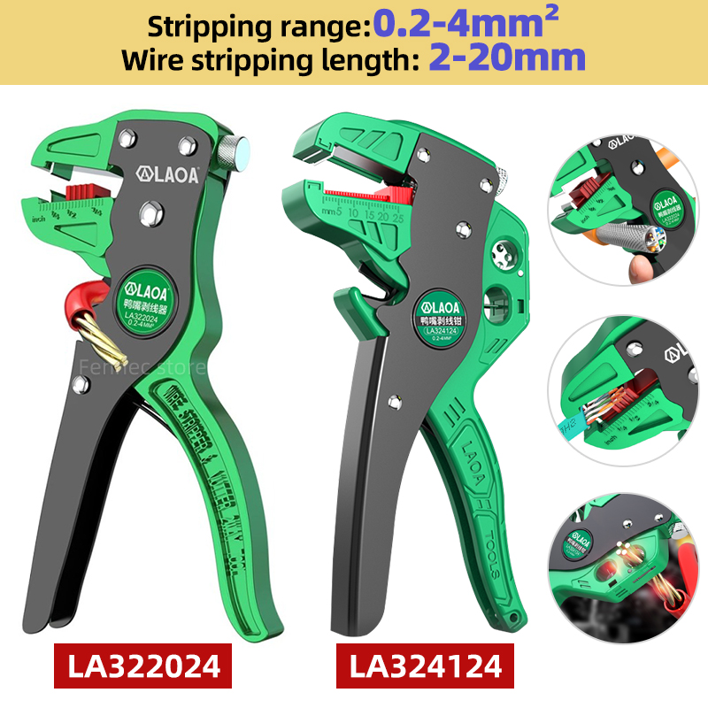 LAOA Инструменты для зачистки  – обзор и цена Automatic Wire Stripper Cutter