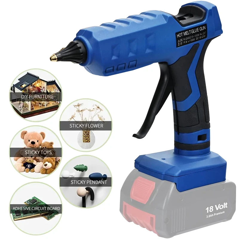 Беспроводной термоклеевой пист – обзор и цена Hot Melt Glue Gun Cordless