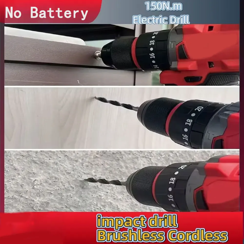 Маленькая электрическая бесщет – обзор и цена Brushless Cordless Electric Drill 18V
