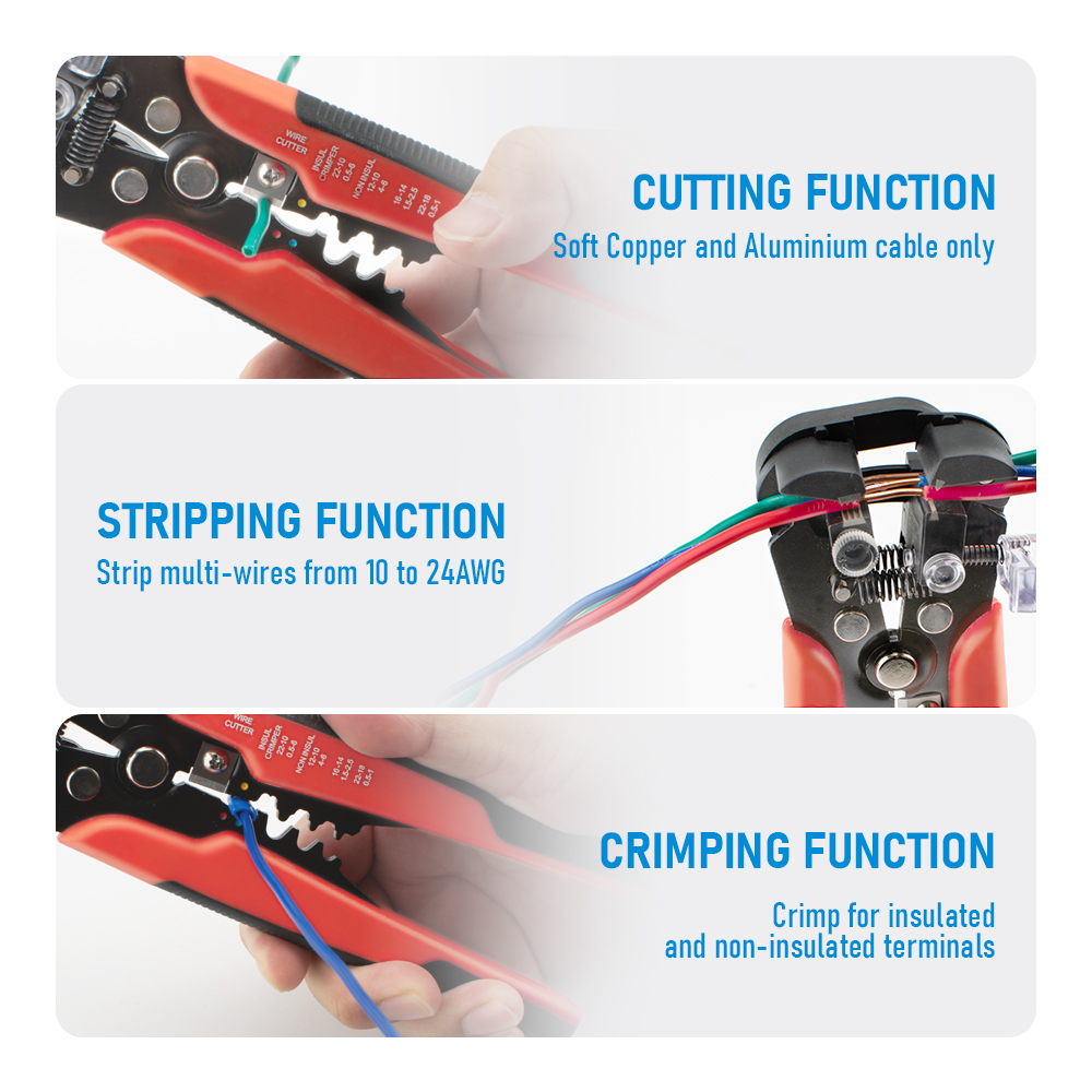Профессиональные автоматически – обзор и цена Automatic Wire Stripper Cutter