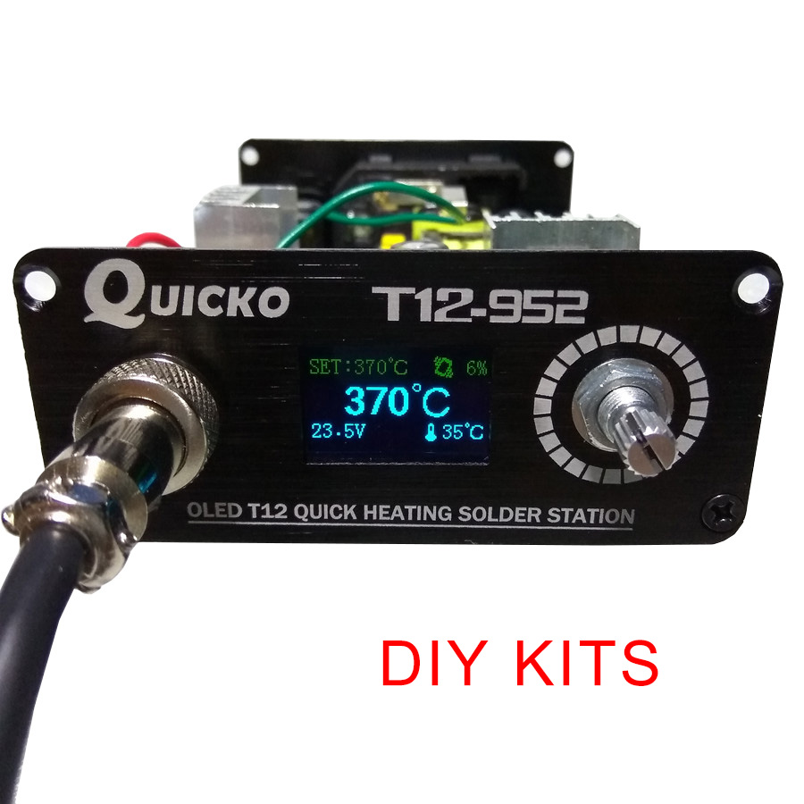 QUICKO T12 STC-OLED пайки паял – обзор и цена Digital Soldering Station T12